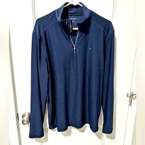 Calvin Klein quarter zip long sleeve men’s shirt